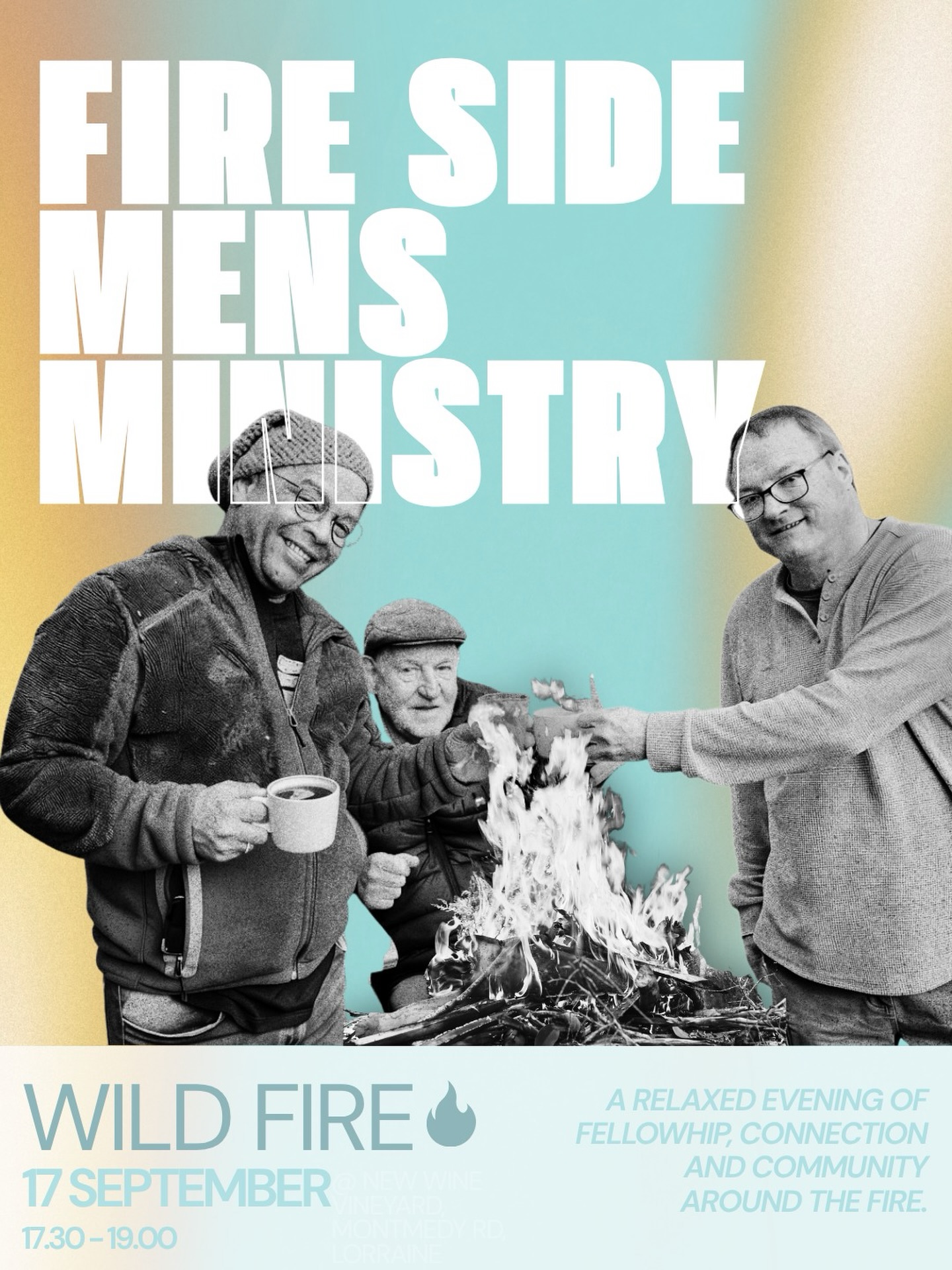 Men this one is for you! 🔥
Join us this Thursday for good food and even better company!
🌭 Boerie Rolls on sale!
📅 17 September
🕗 17.30 - 19.00
📍 New Wine Vineyard Church, Montmedy Rd, Lorraine (La Colline Venue)
See you there! 🌟