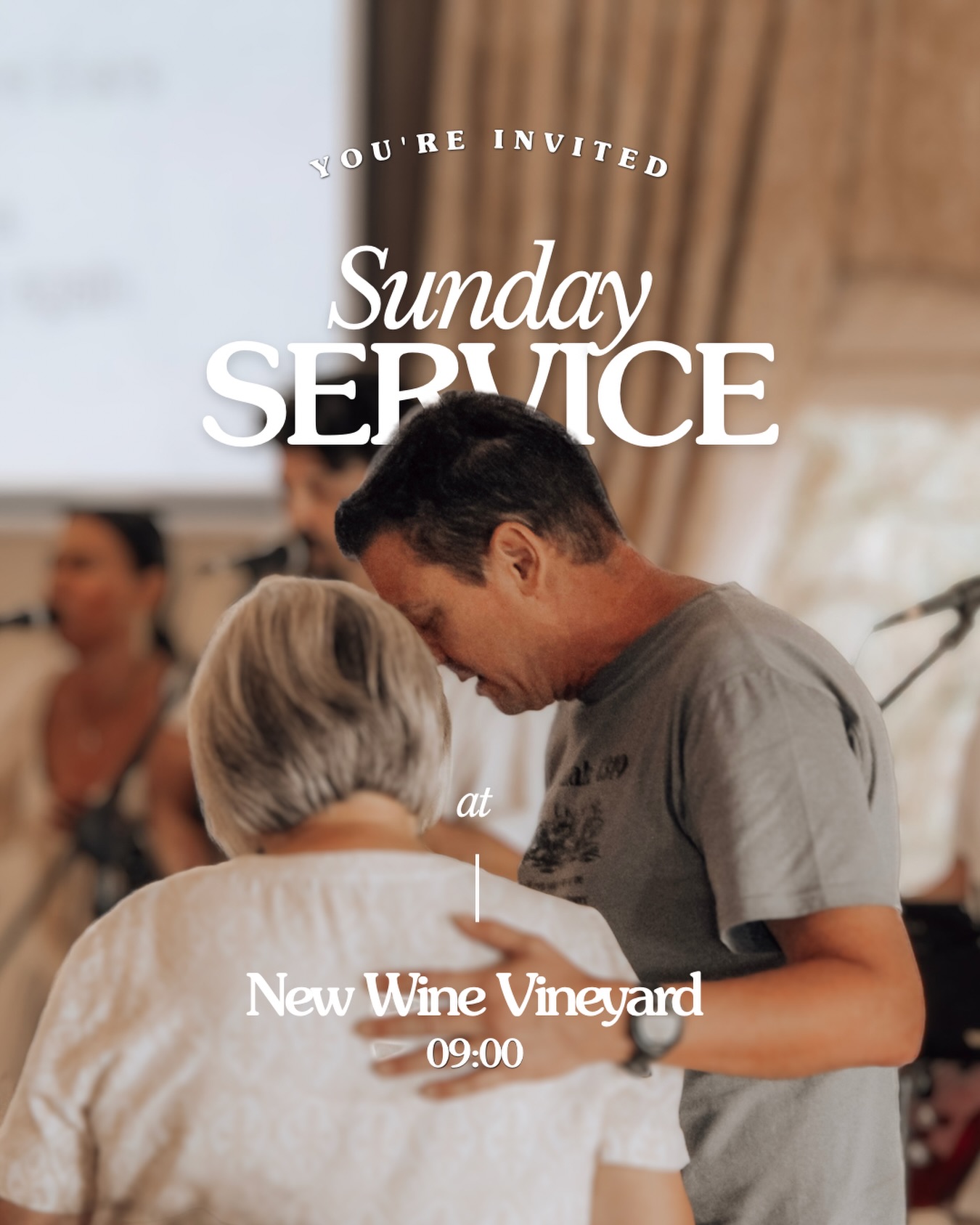 There’s a place for you. 🤍
Join us this Sunday at New Wine Vineyard as we gather to worship, grow, and encounter God together.
Come as you are.
📍 New Wine Vineyard Church (La Colline Venue)
⏰ 9am
We can’t wait to see you!
#newwinevineyard #sundayservice #churchfamily #comeasyouare
